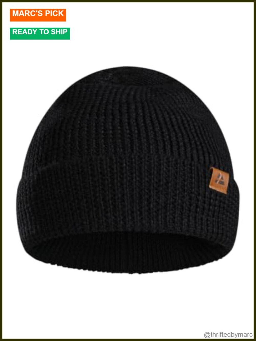 Merino Wool Beanie Knit Winter Hat Warm Unisex Skull Cap